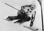 Hanni Wenzel in Innsbruck in 1976