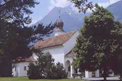 Picture of the church of St Maria Hilf in Balzers